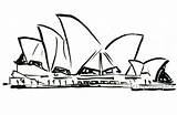 Opera Sydney House Sketches Sketch Australia Ferry sketch template