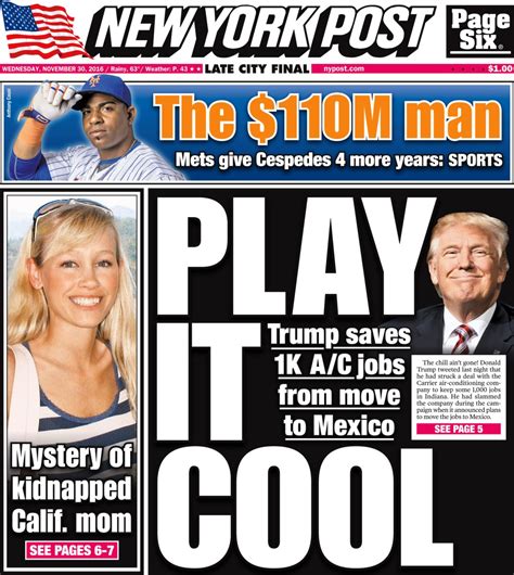 complete collection    donald trump  york post covers