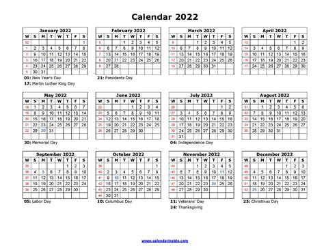 printable calendar  templates yearly calendars