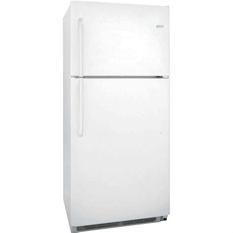 Frigidaire Fftr2021qw 20 4 Cu Ft Top Freezer Refrigerator White
