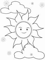 Sol Divertente Illustrazione Coloringfolder Colora статті солнце походження sketch template