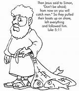 Fishers Men Bible Coloring Pages Sunday Kids School Jesus Will Follow Make Crafts Church Come Fisher Children Colouring Story Luke sketch template