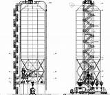 Silo Drawing Steel Cement Drawings Terminal Technical Hamburg Plant Builds Dimensioned Large Sectional Paintingvalley Lime sketch template