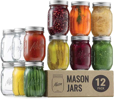 mason jars    sustainable food storage containers