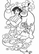 Aladdin Alladyn Kolorowanka Aladino Genio Aladin Bajki Genie Wydrukuj Malowankę Drukowanka Pokoloruj sketch template