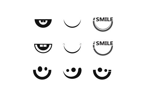 smile emoticon  logo design vector grafik von anggasaputro creative fabrica