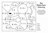 Coloring Colouring Maths Pages Rat Facts Math Simple Preschoolers Print Color Addition Worksheets Number Kids Fun Colour Sheets Year Activity sketch template