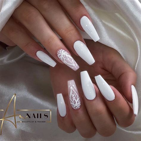 white nails art designs  summer  nail art designs