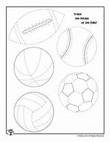 Tracing Trace Woojr Baseball Count sketch template