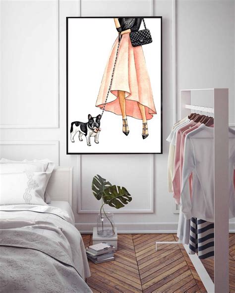 fashion wall artfashion printfashion illustrationfashion etsy uk