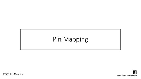 pin mapping youtube