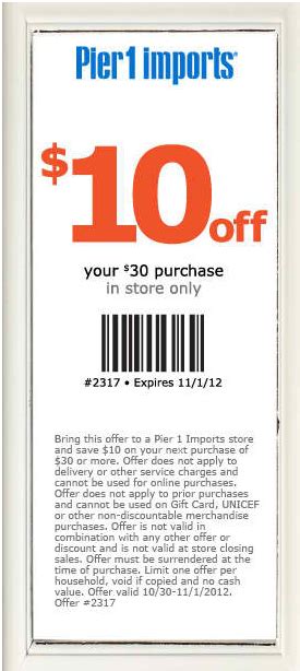 pier  imports coupon   coupons app