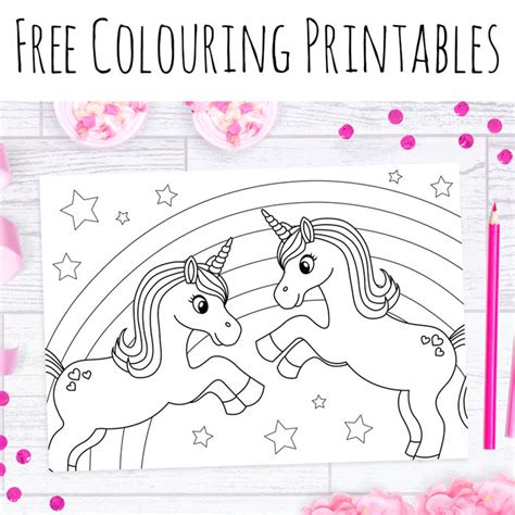 printable unicorn birthday coloring pages wallpapers hd references