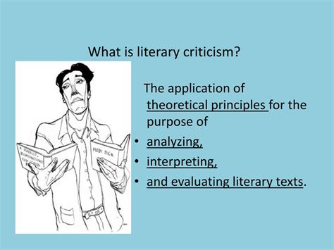 literary criticism powerpoint