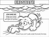 Safety Coloring Fire Pages Low Go Colouring Kids Medium High sketch template