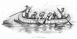 Canoe Voyageur Traders Voyageurs Montreal Usdakotawar Canoes Oliphant Bark Edinburgh Minnesota 1855 Laurence Far sketch template