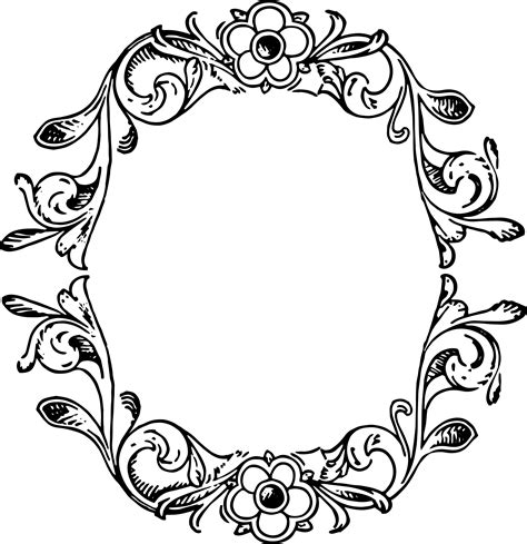 decorative frame clipart  clip art