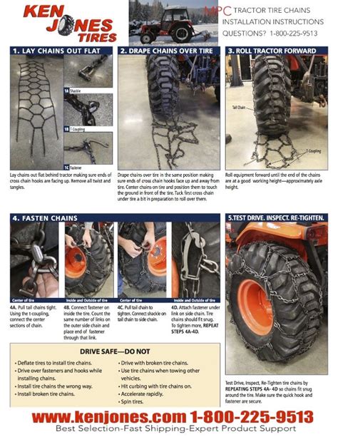 tractor tire chains backhoe tire chains call     ken