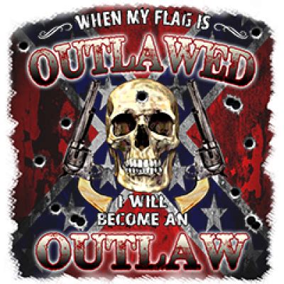 flag  outlawed rebel skull  shirt dlgrandeurs confederate
