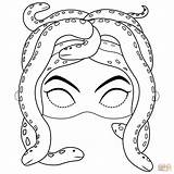 Medusa Supercoloring Mythology Popular sketch template
