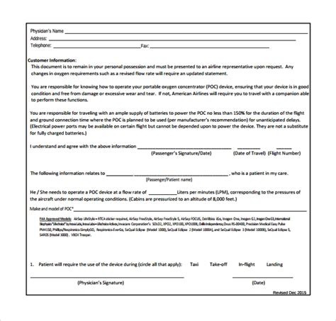 medical consent form templates  samples examples format