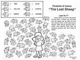 Printable Parable sketch template