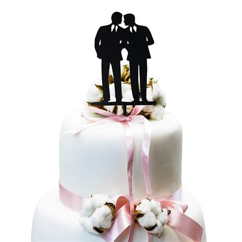 jennygems same sex gay wedding cake topper decoration