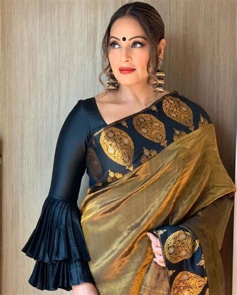 latest silk saree blouse designs for south indian brides 2021 silk