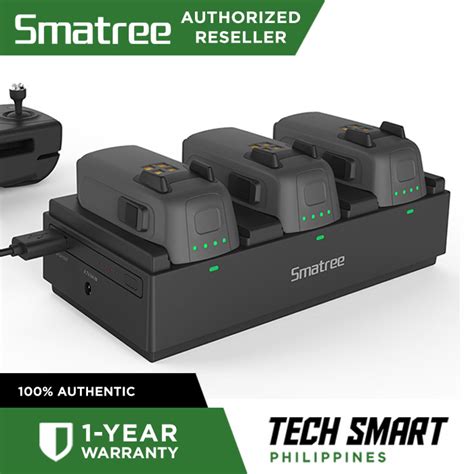 smatree sp portable charging station compatible dji spark drone intelligent battery spark