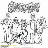 Scooby Doo Coloring Pages Printable Print Getcolorings Color sketch template