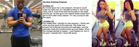Tg Caption 5 My New Training Program By Anothertgpage On