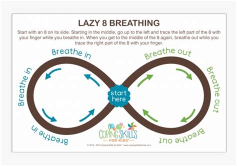 deep breathing lazy  poster printable breathing exercise cards
