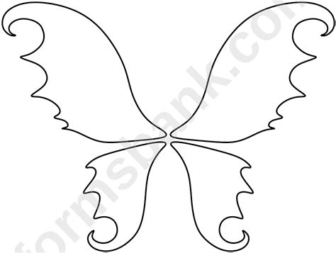 fairy wing templates printable