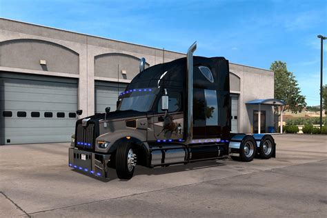 scs westernstar  custom  ats mods american truck simulator