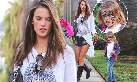 victoria s secret model alessandra ambrosio slips into daisy dukes