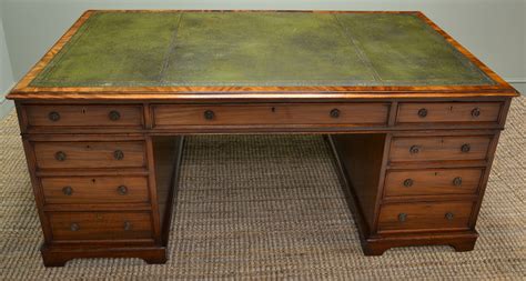 large victorian mahogany antique true partners desk antiques world