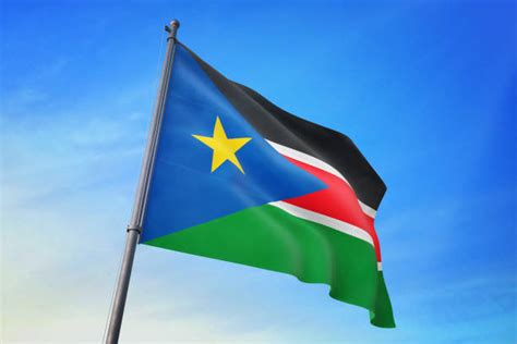 bandera de sudán del sur banco de fotos e imágenes de stock istock
