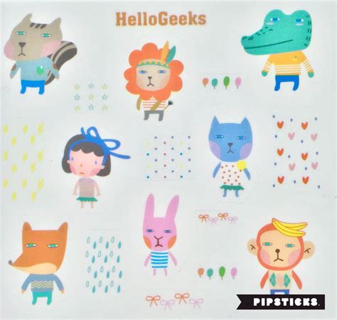 kawaii stickers have a lot to smile about pipsticks