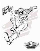Ranger Blue Power Coloring Pages Printable Color Getcolorings sketch template
