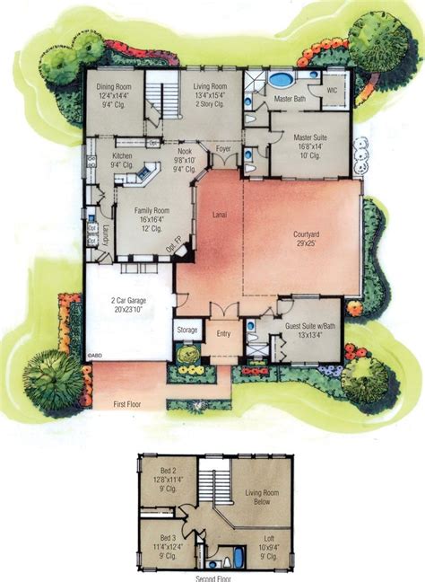 mexican house plans  courtyard arts  pictures floor plan beauteous mexico style ni