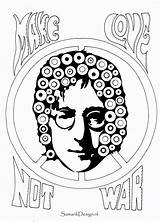 Lennon sketch template