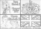 Coloring Jubilee Queen Elizabeth Pages Diamond Colouring Queens Birthday Ii Posts Craft Related Recent Familyholiday Party Choose Board Holiday sketch template