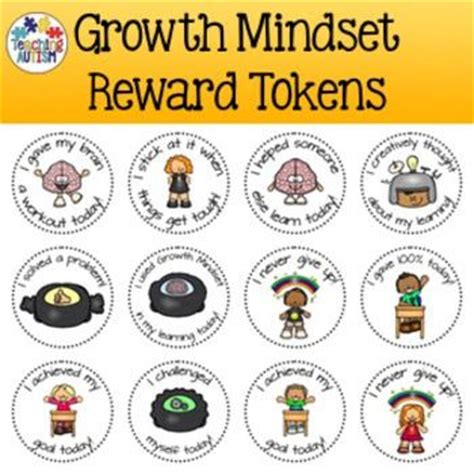 growth mindset reward tokens  student  blog
