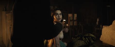 naked emilia clarke in voice from the stone