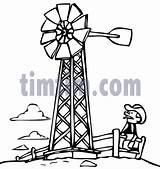 Windmill Pump sketch template