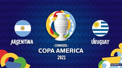 seleccion argentina  uruguay por la copa america el partido en