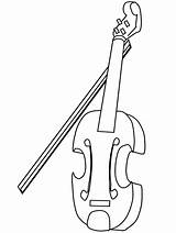 Biola Mewarnai Violin Violins Violino Versi Nyata Sketsa Putih Coloringpagebook sketch template