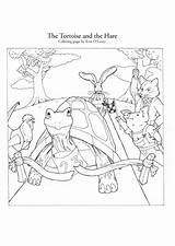 Desert Tortoise Coloring Pages Animals Color sketch template