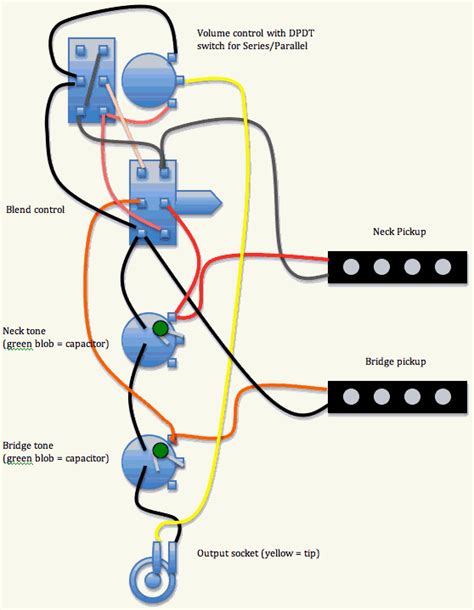 jazz wiring diagram  seriesparallel  blend pot basschat