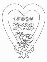 Mom Mothers sketch template